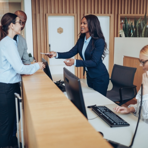 Air ticketing, hotel booking, and local transportation services for patients